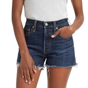 Levi’s 501 Cutoff Raw Hem Jean Shorts